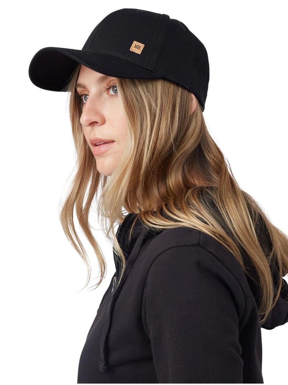 Tentree Black InMotion Baseball Cap